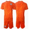 Chelsea Torwart Heimtrikot 2024-25 Kurzarm (+ kurze hosen)
